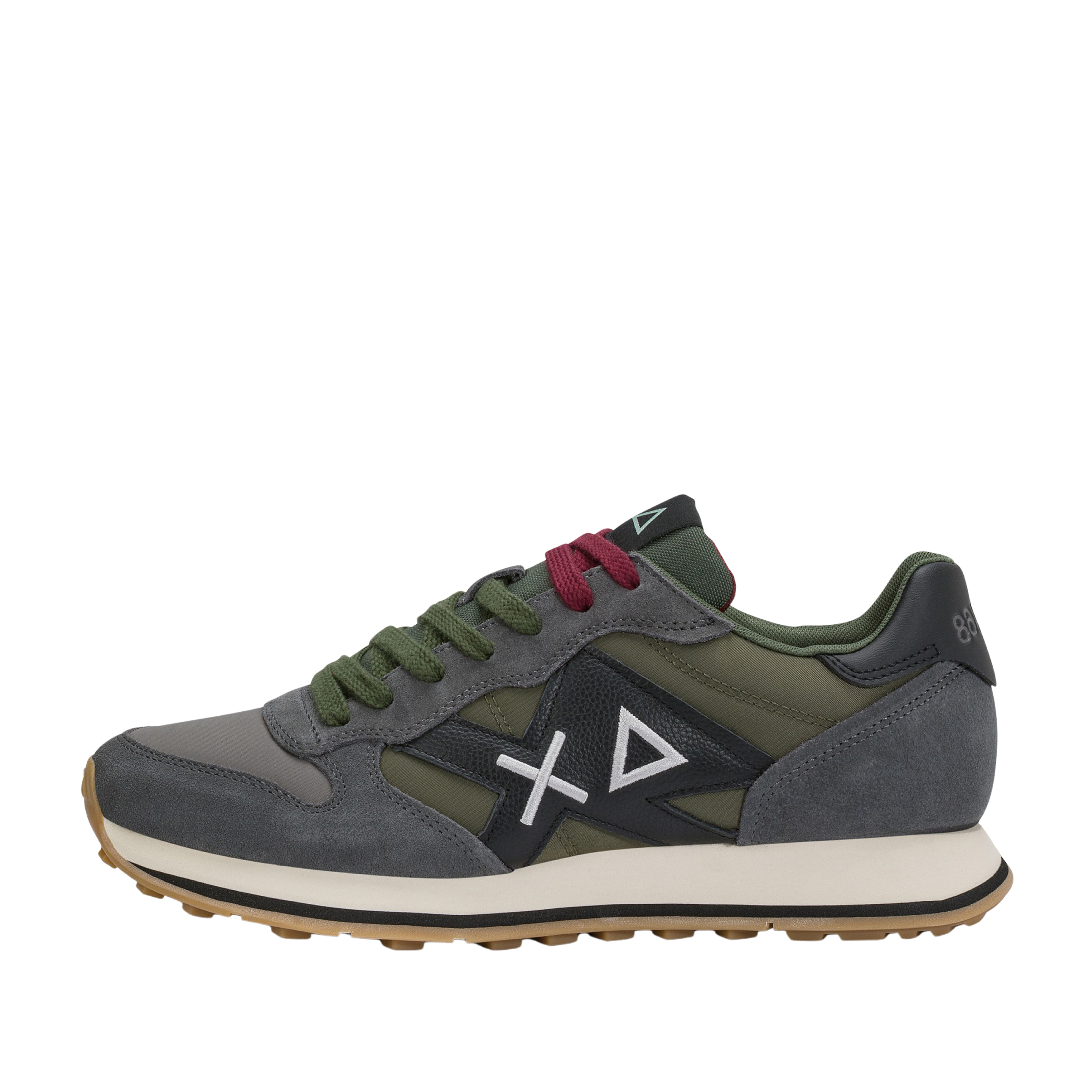SNEAKERS BASSE Z46122 BICOLORE UOMO GRIGIO