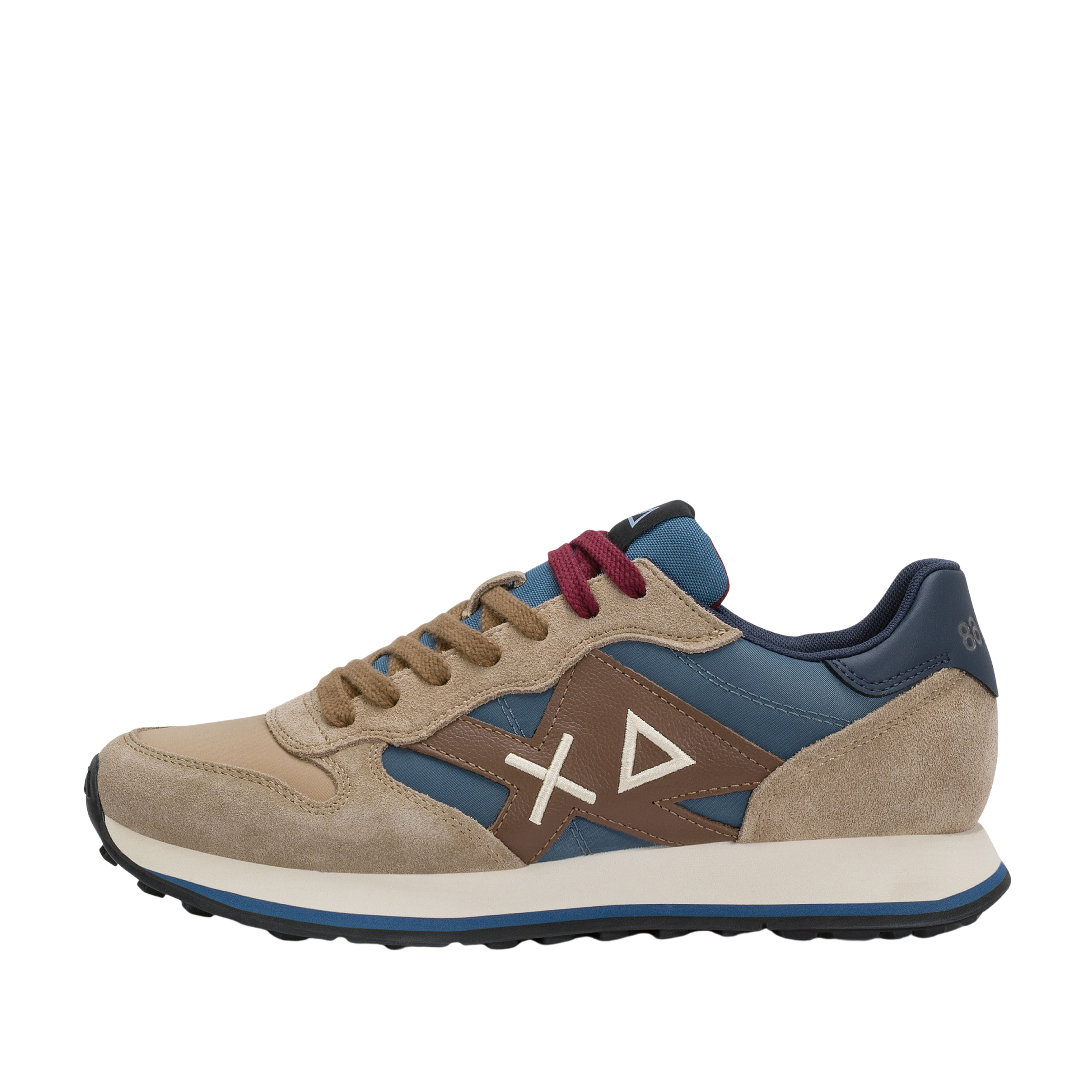 SNEAKERS BASSE Z46122 BICOLORE UOMO BEIGE