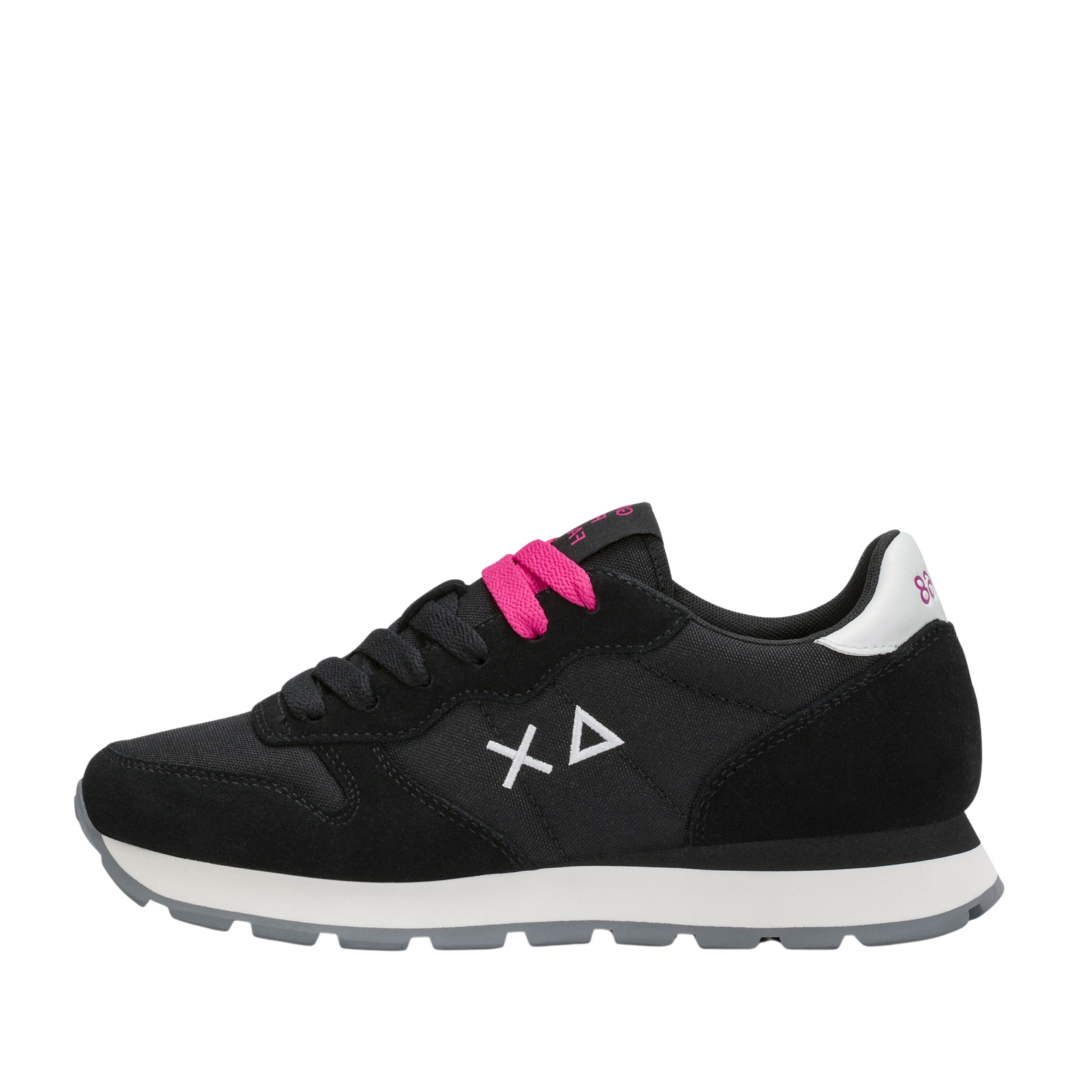 SNEAKERS BASSE Z46201 CON LACCI DONNA NERO