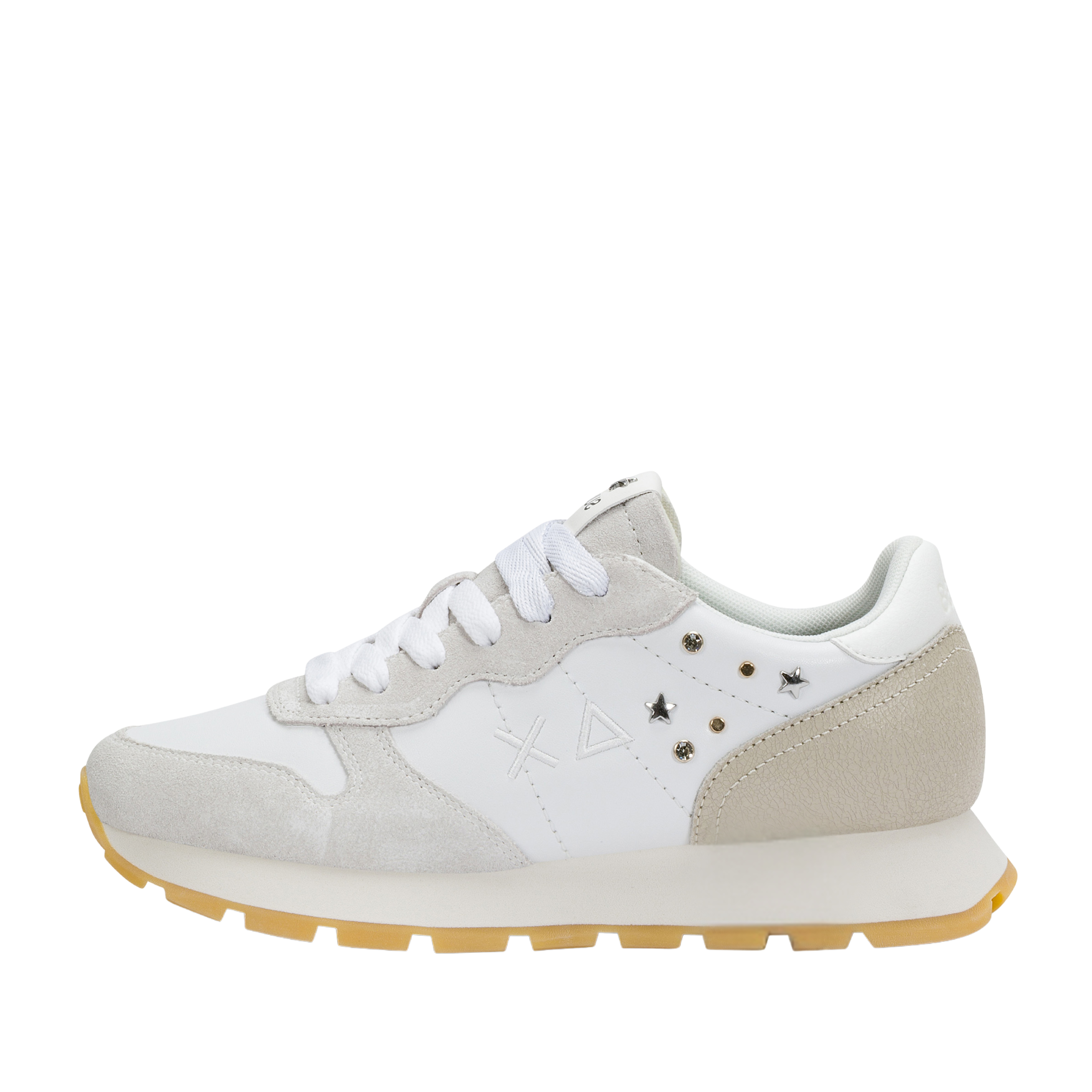 SNEAKERS BASSE Z46206 STUDS DONNA BIANCO
