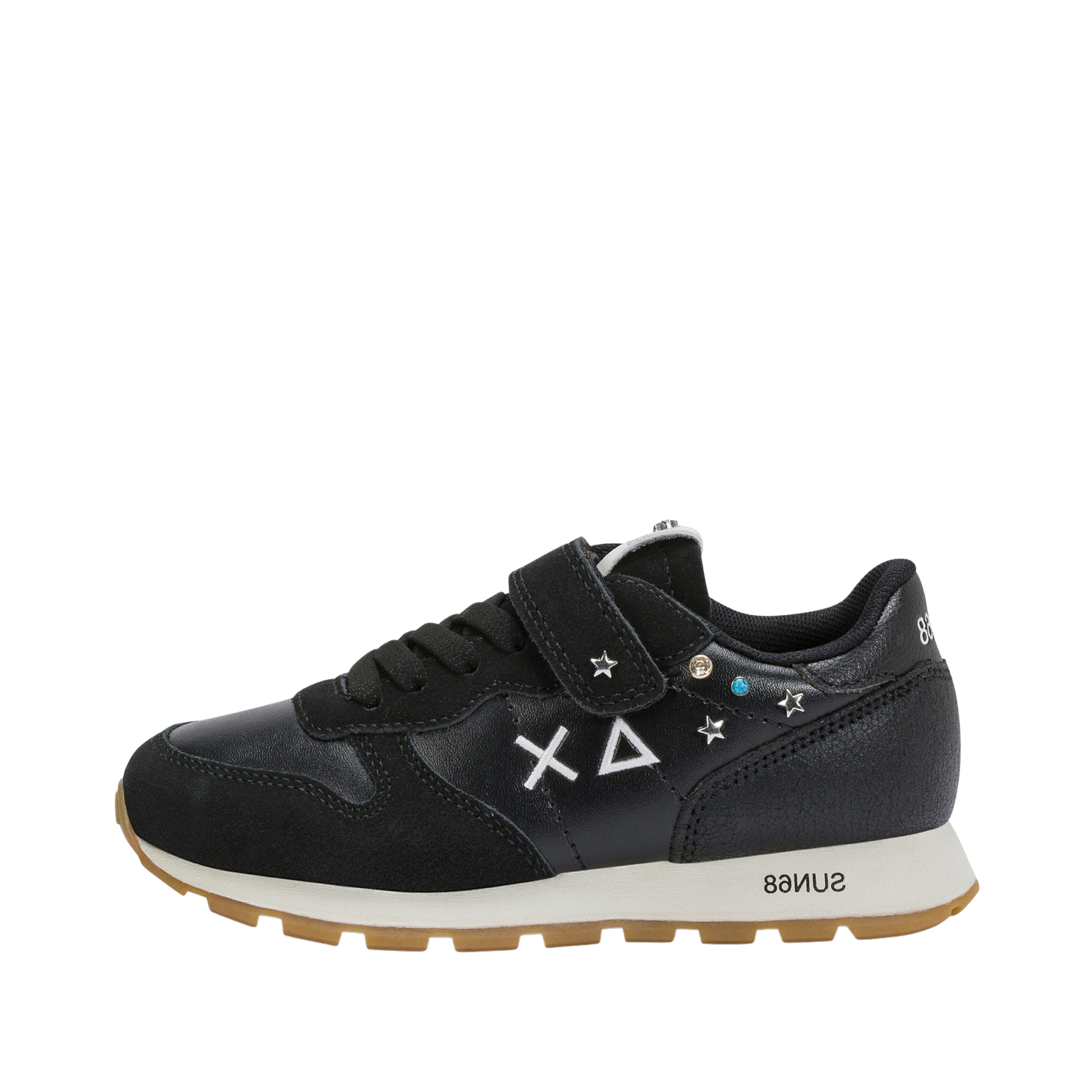 SNEAKERS BASSE Z46406K CON STRAPPO BAMBINA NERO