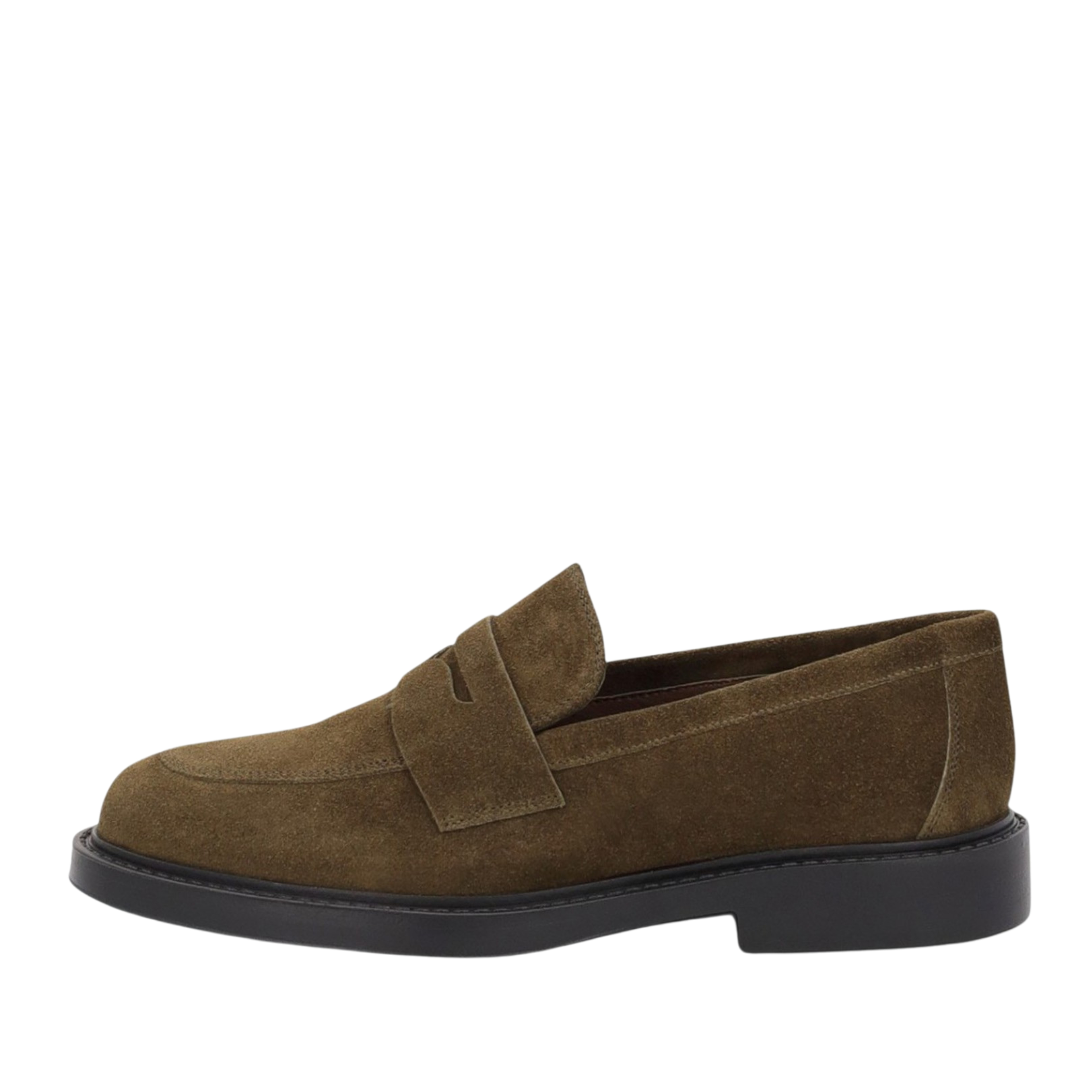 MOCASSINI IN CAMOSCIO DONNA VERDE