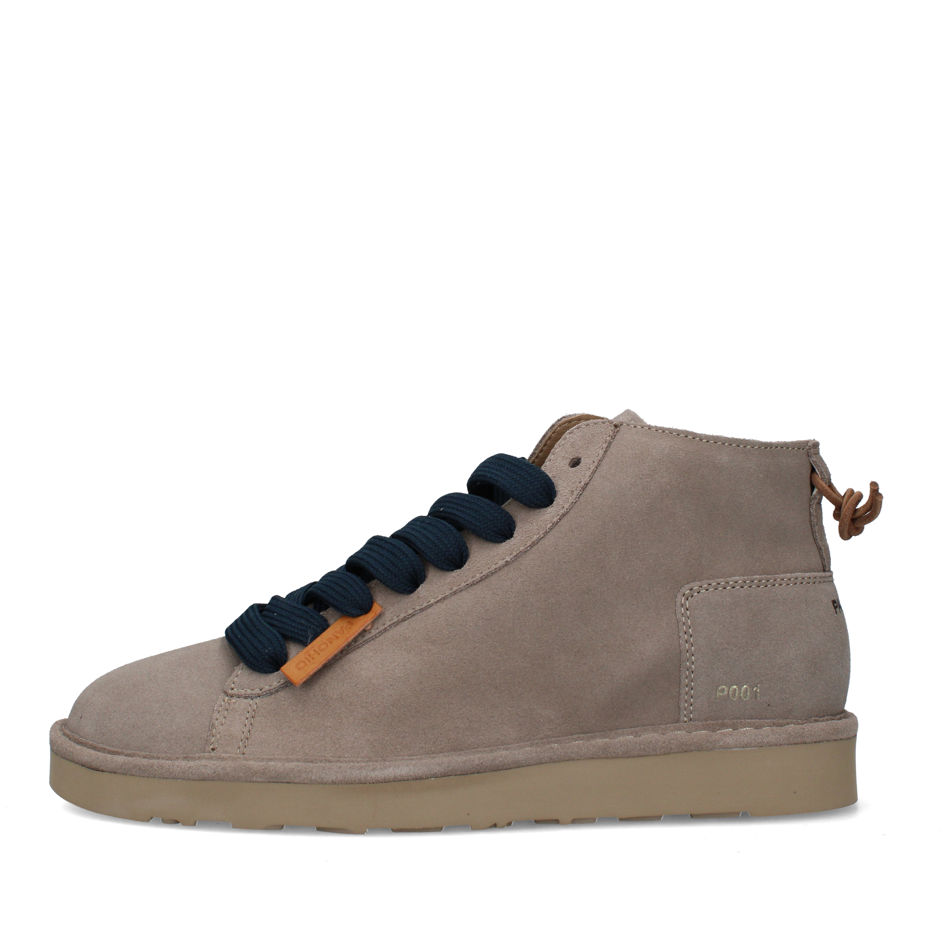 SNEAKERS ALTE CON LACCI OVERSIZE UOMO BEIGE