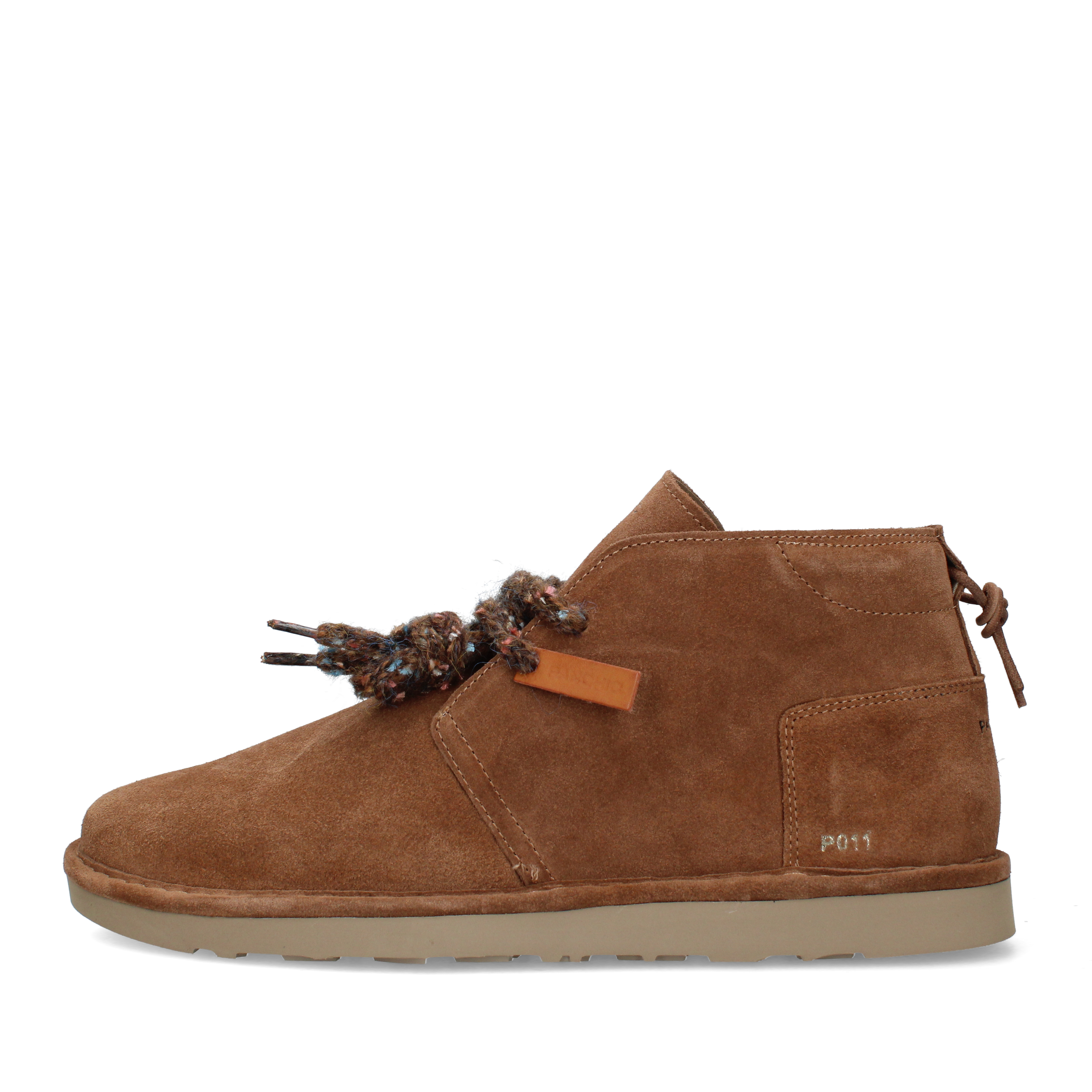 STRINGATE POLACCHINE IN CAMOSCIO CON LACCI OVERSIZE UOMO MARRONE