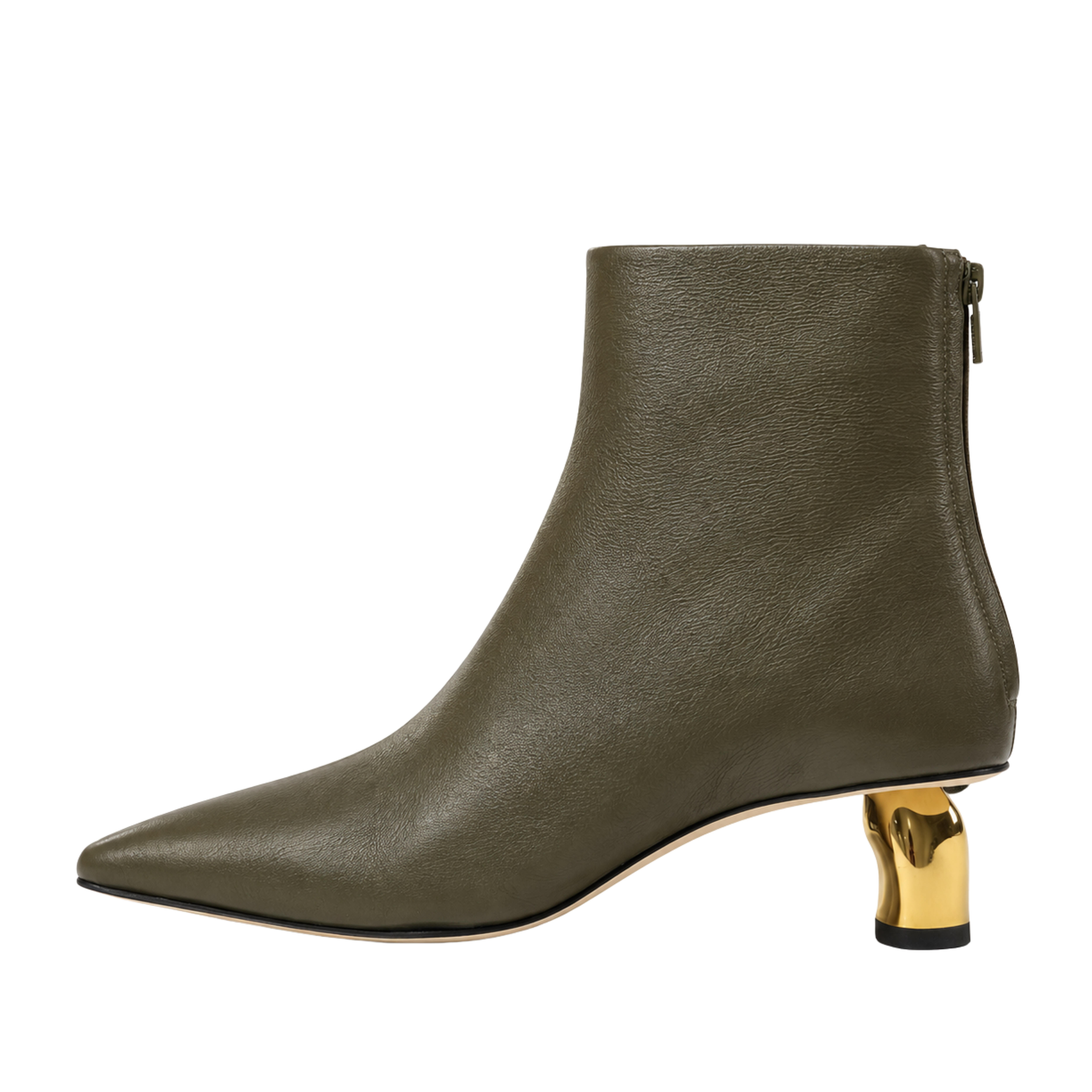 STIVALETTI TACCO ALTO 40749 DONNA VERDE