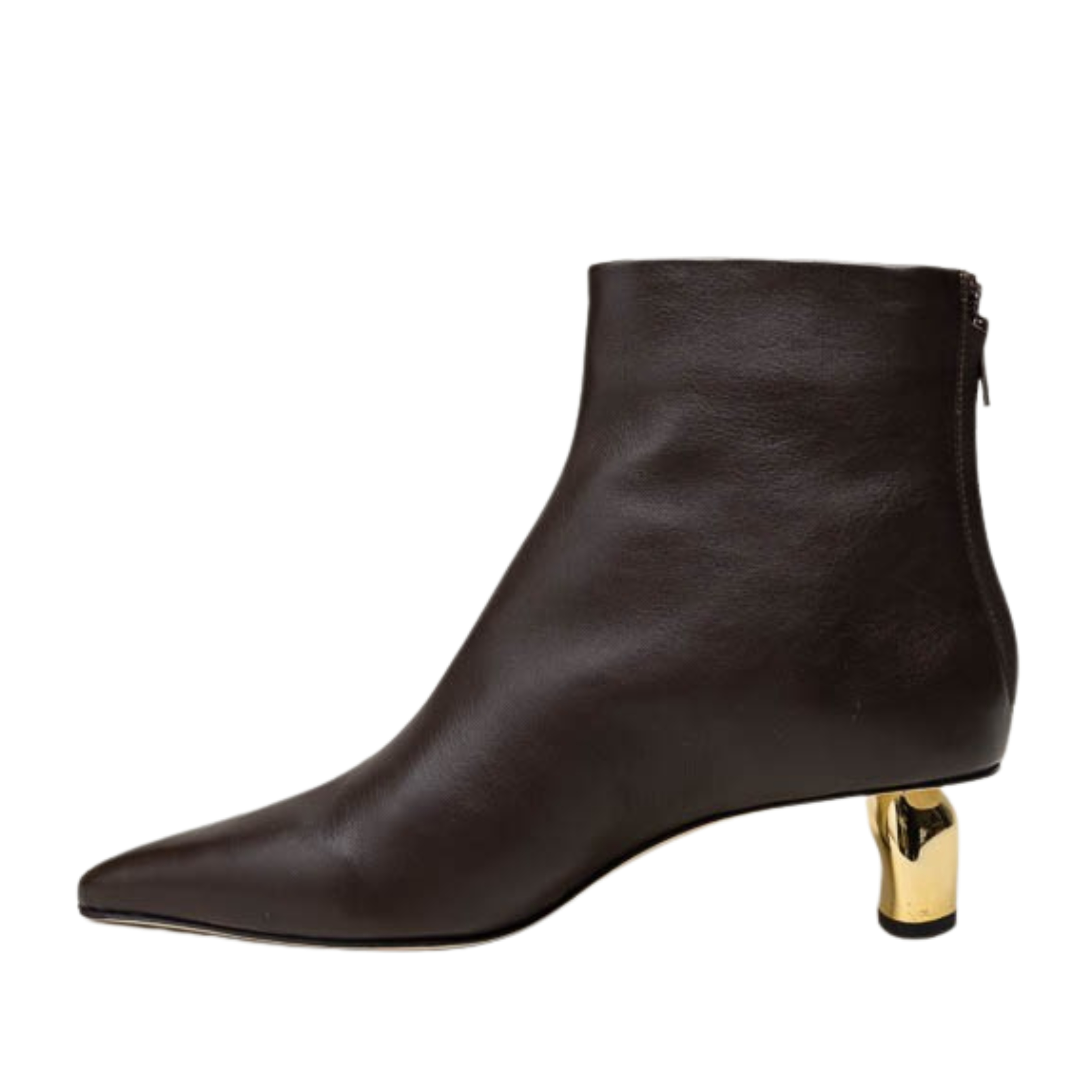 STIVALETTI TACCO ALTO 40749 DONNA MARRONE