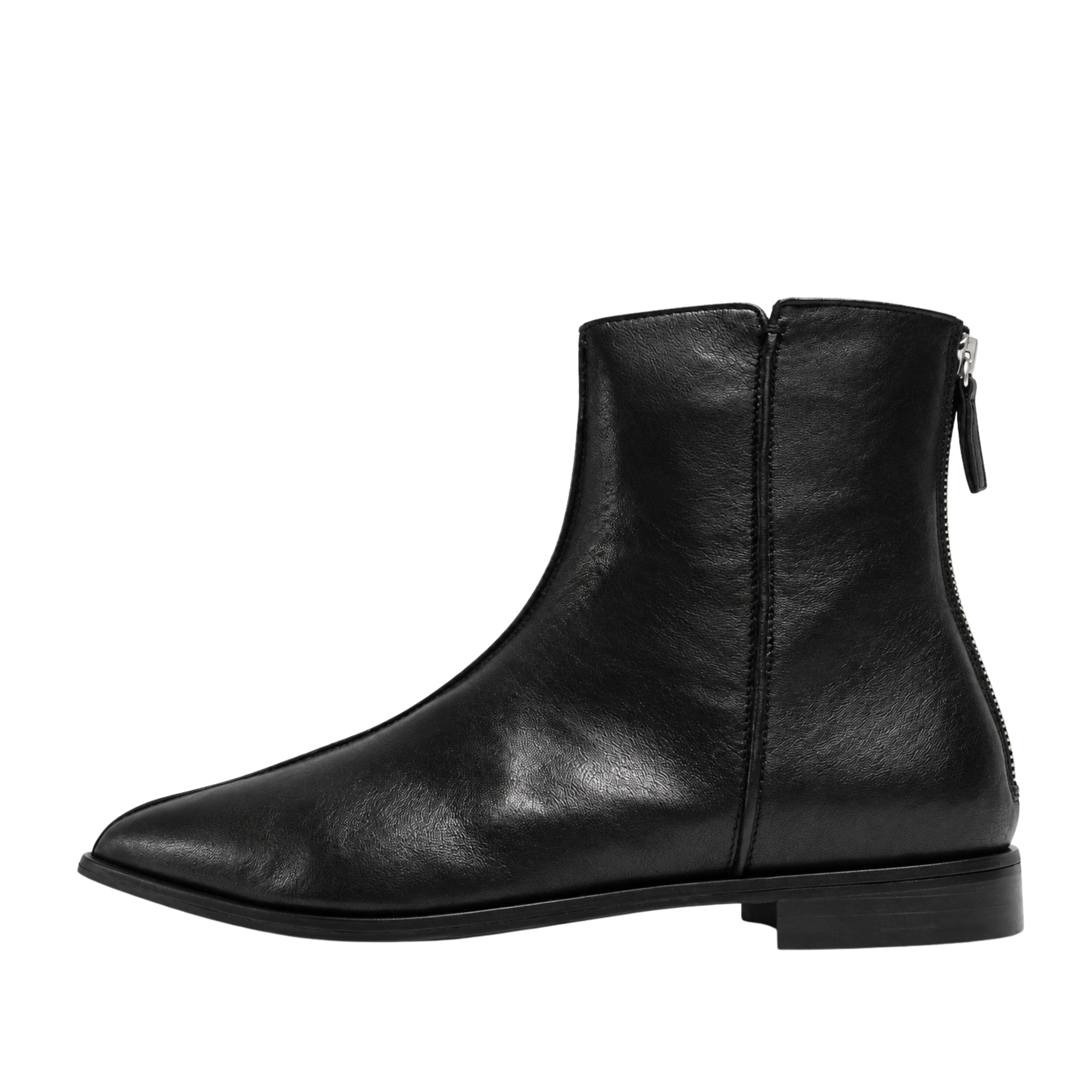 STIVALETTI TACCO BASSO A1221 DONNA NERO