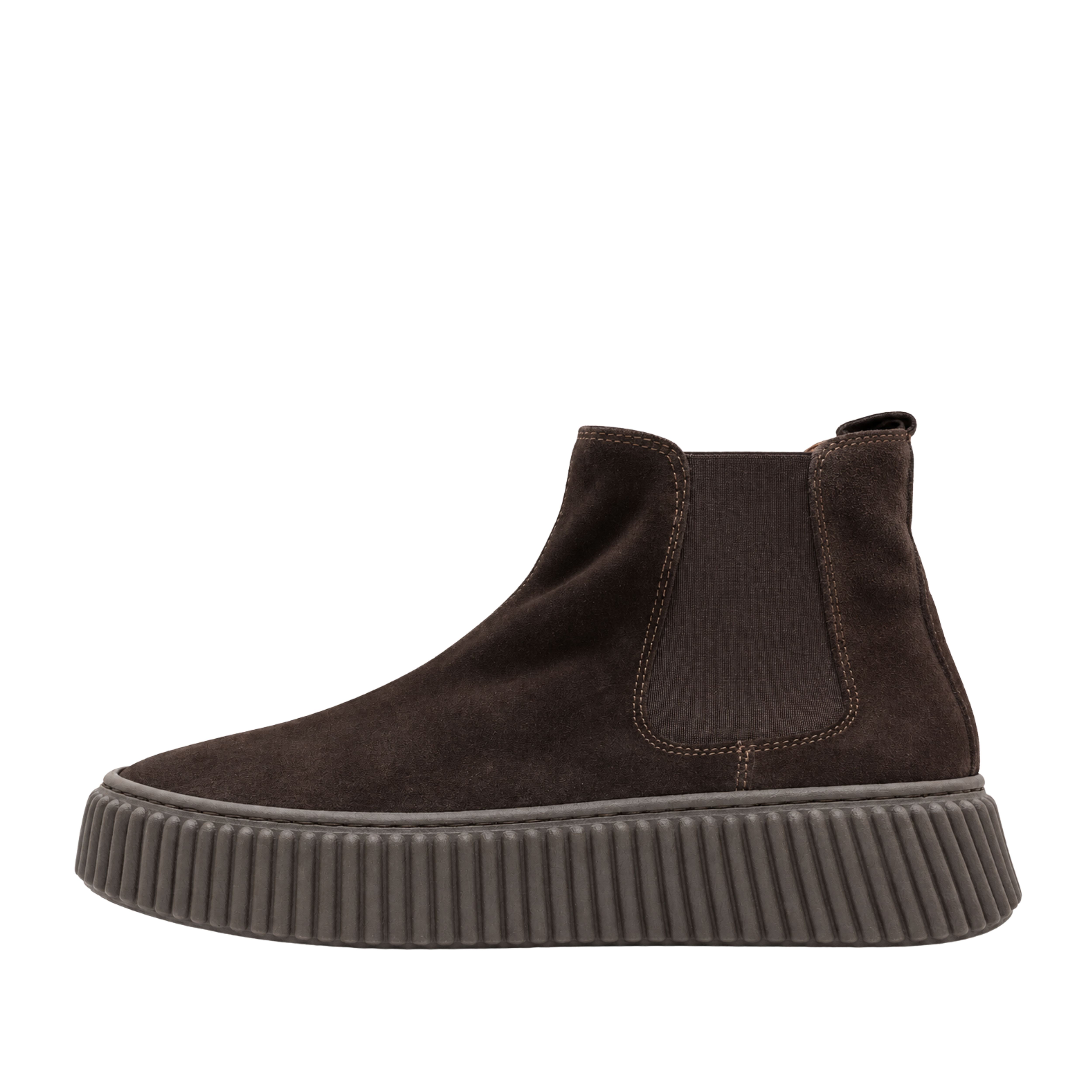 STIVALETTI TACCO BASSO CHELSEA 999-RA DONNA MARRONE