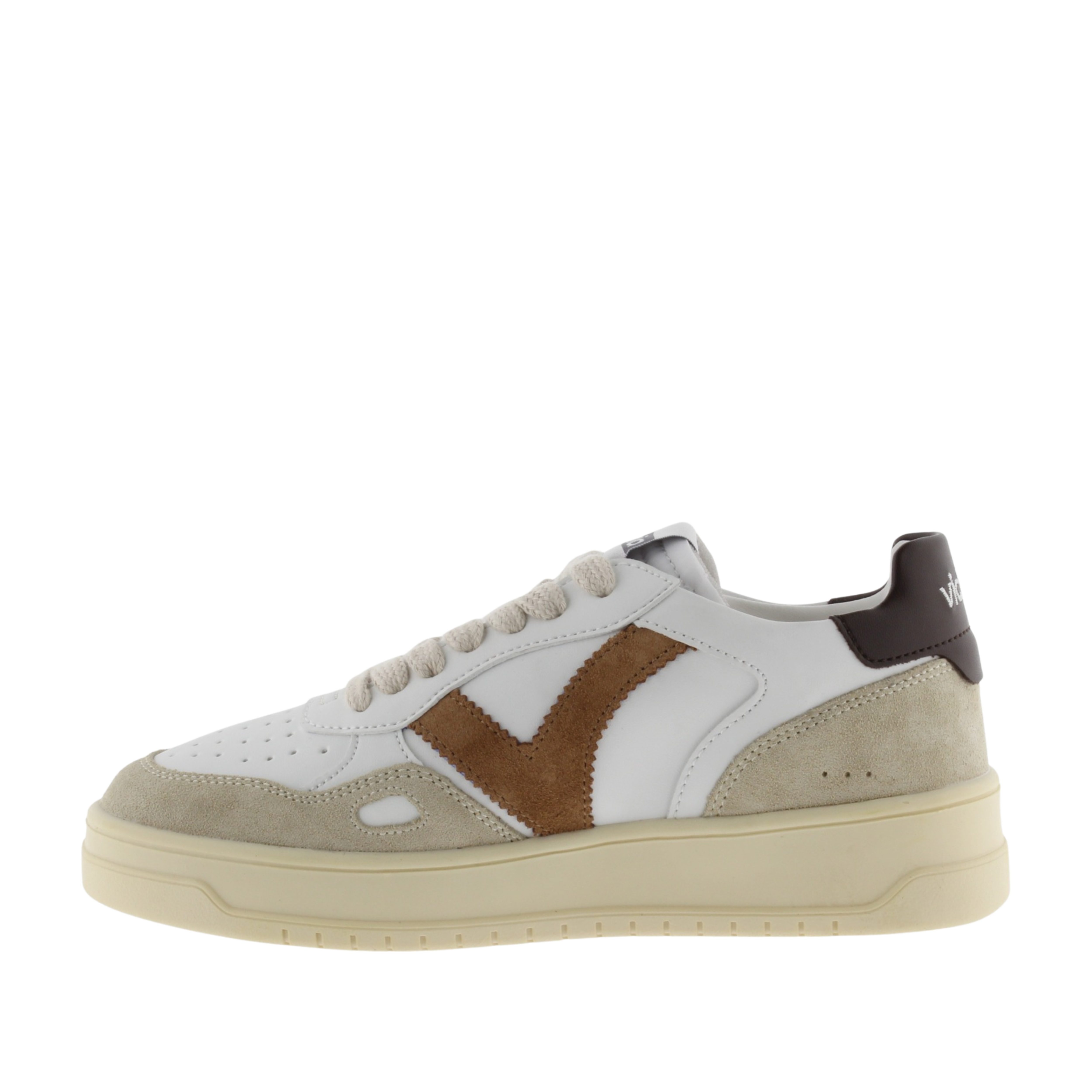 SNEAKERS BASSE 1257101 BICOLORE UOMO BIANCO
