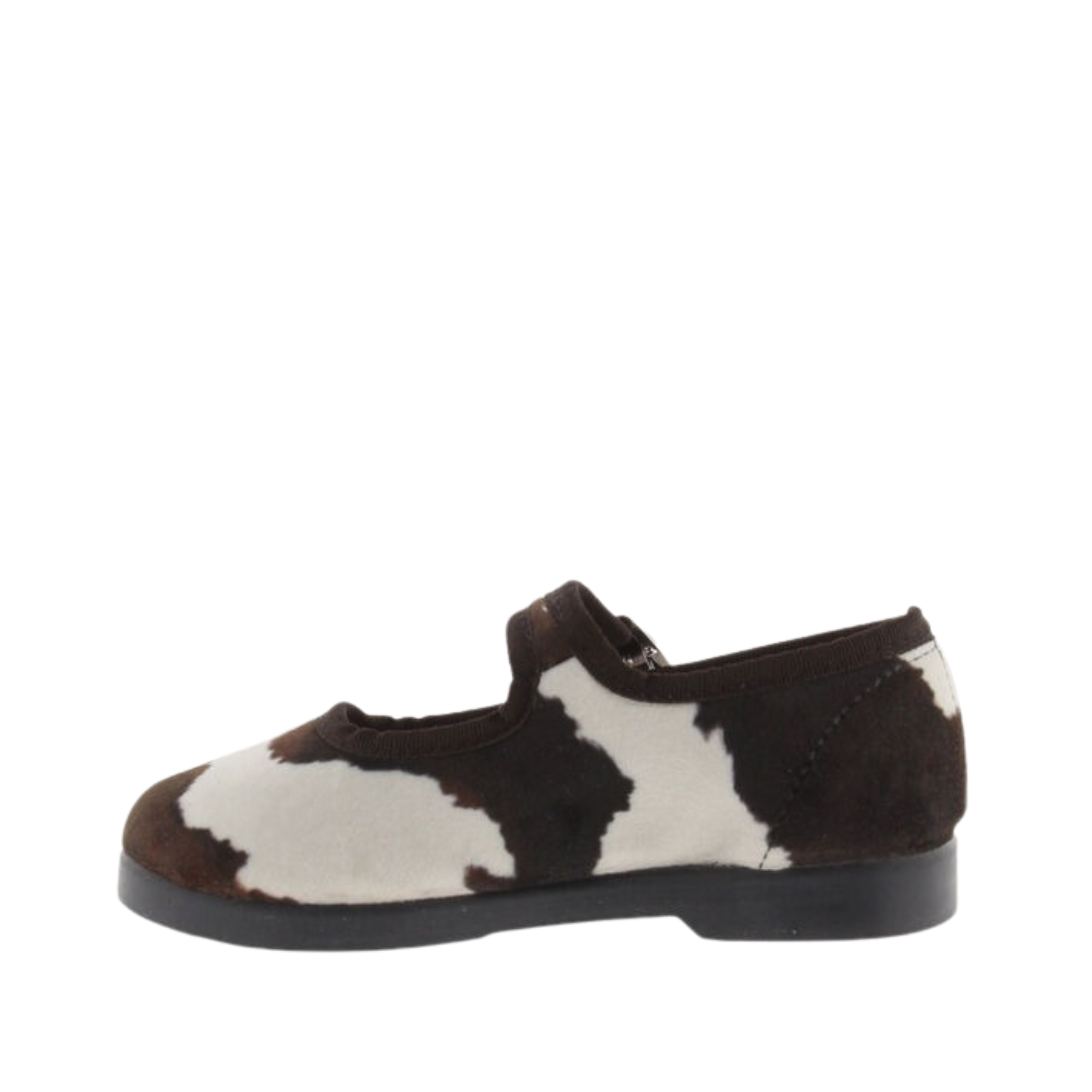 BALLERINE 1080117 STAMPA MUCCA BAMBINA BIANCO