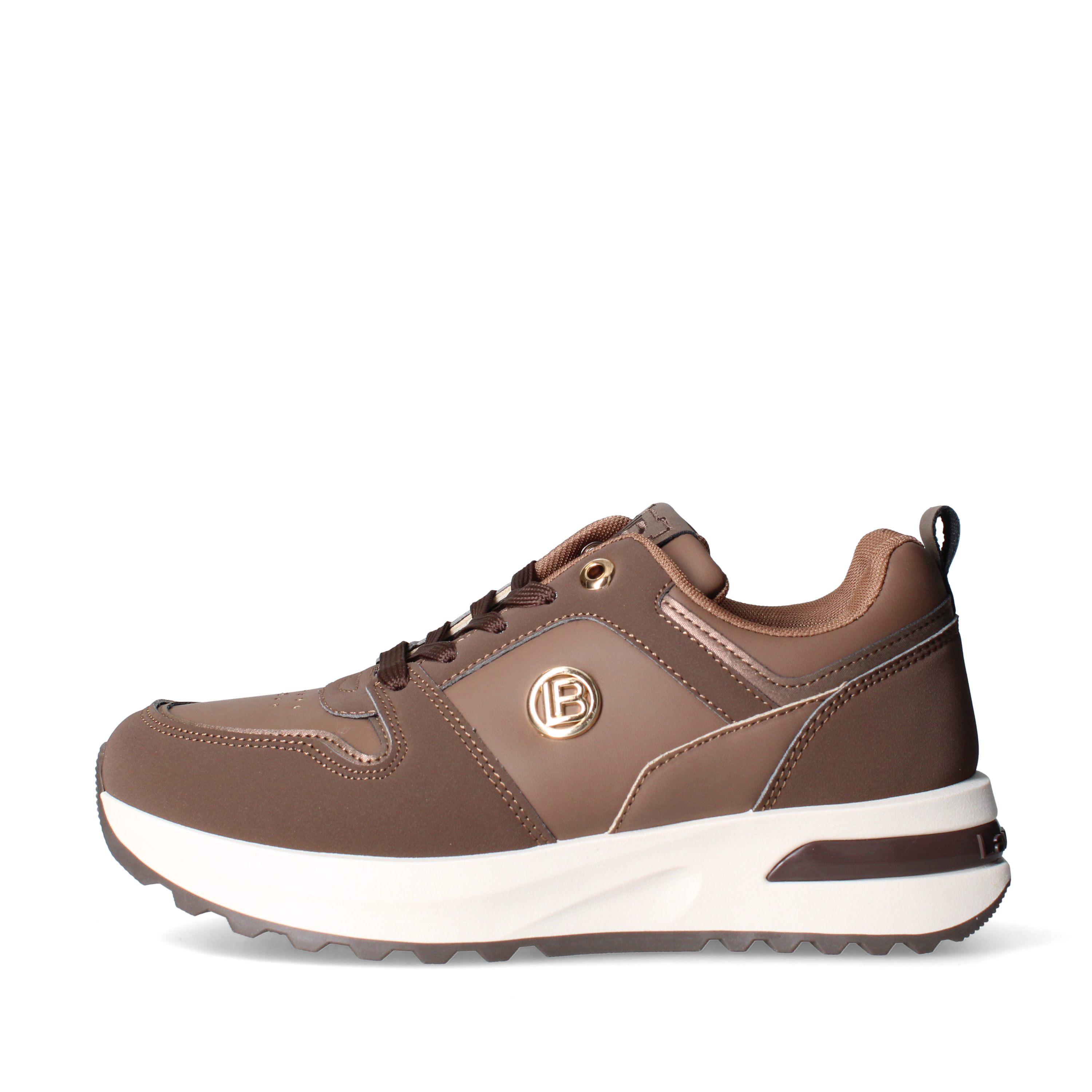 SNEAKERS BASSE 9811 DONNA MARRONE