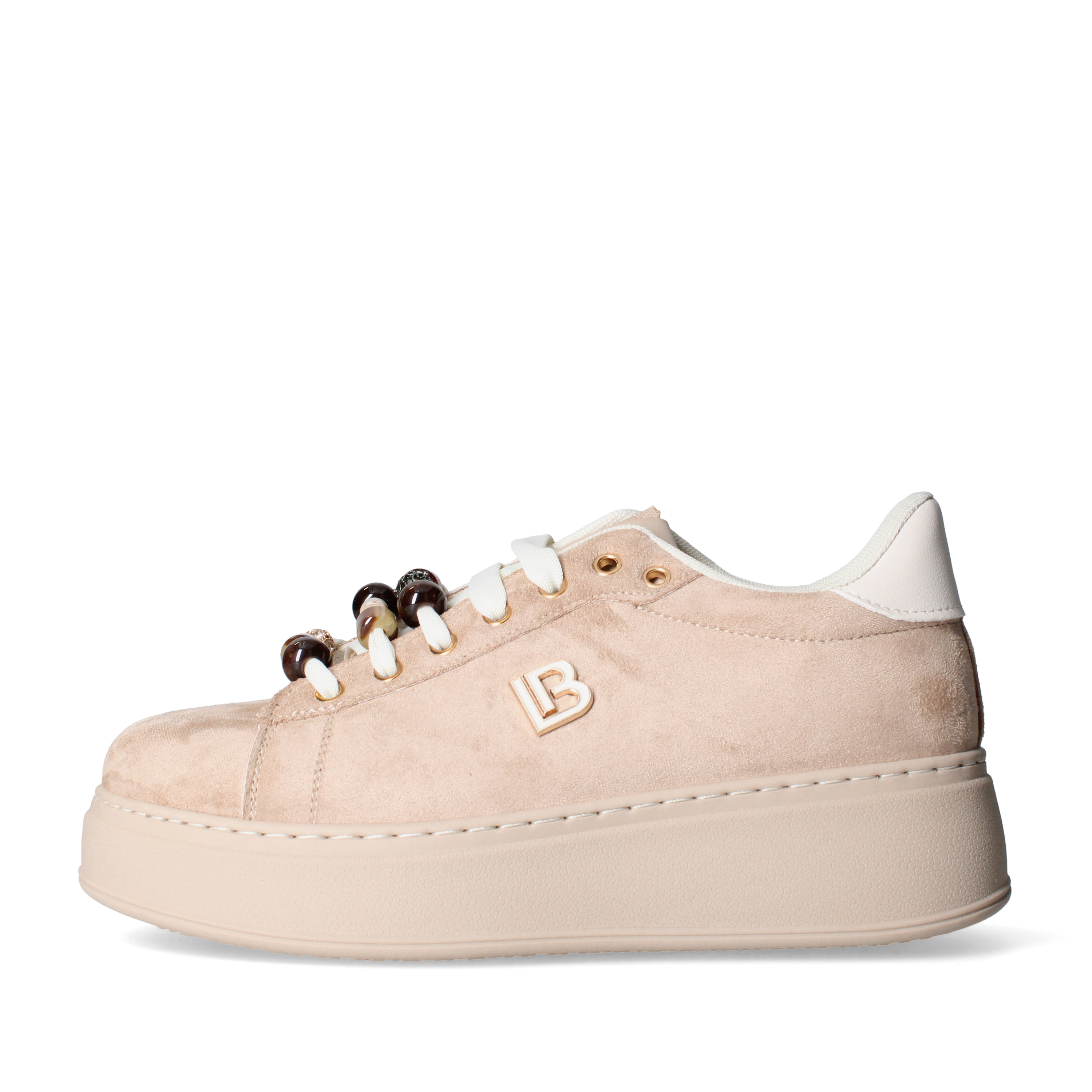 SNEAKERS PLATFORM 9821 DONNA BEIGE