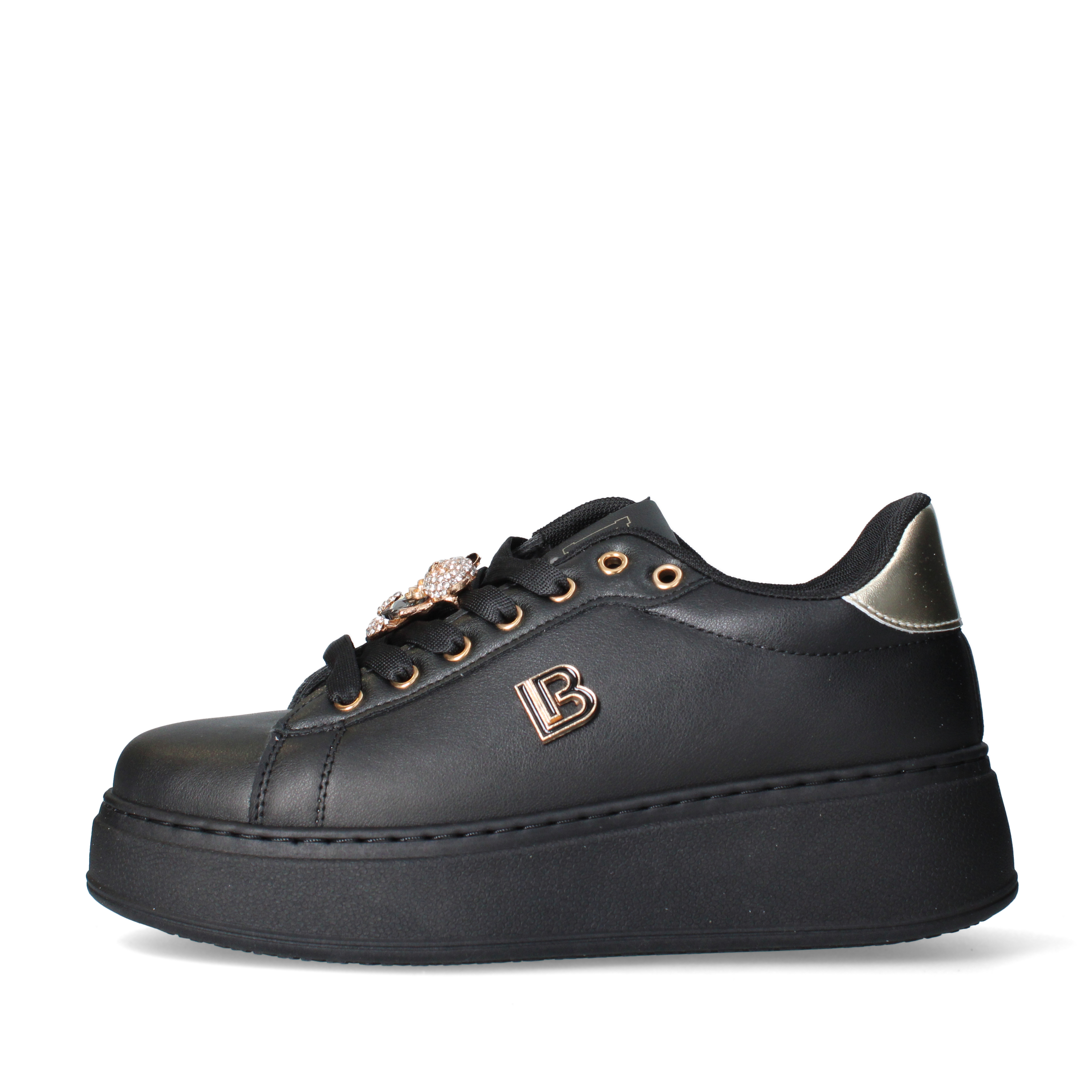 SNEAKERS PLATFORM 9820 DONNA NERO