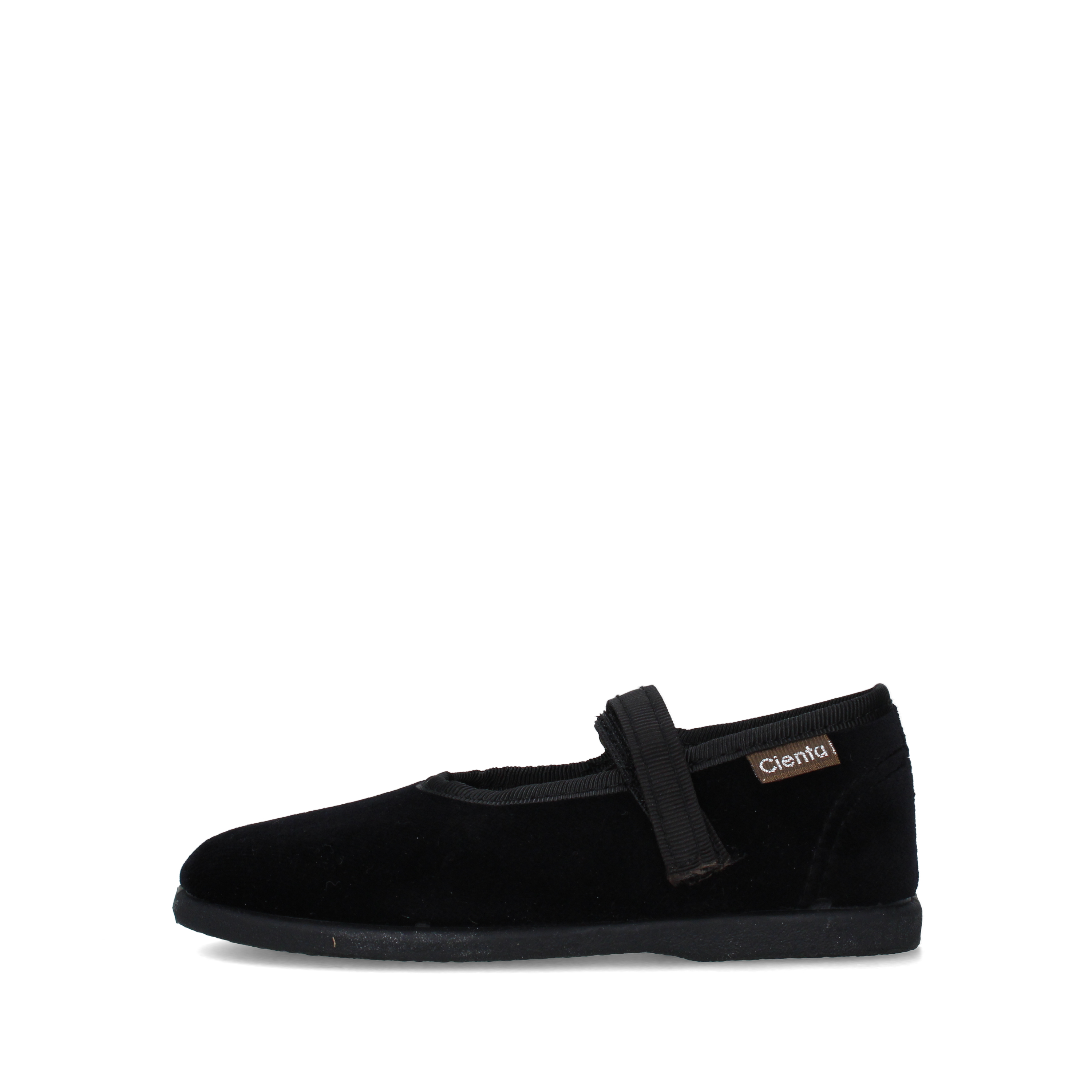 BALLERINE CON CINTURINO A STRAP BAMBINA NERO