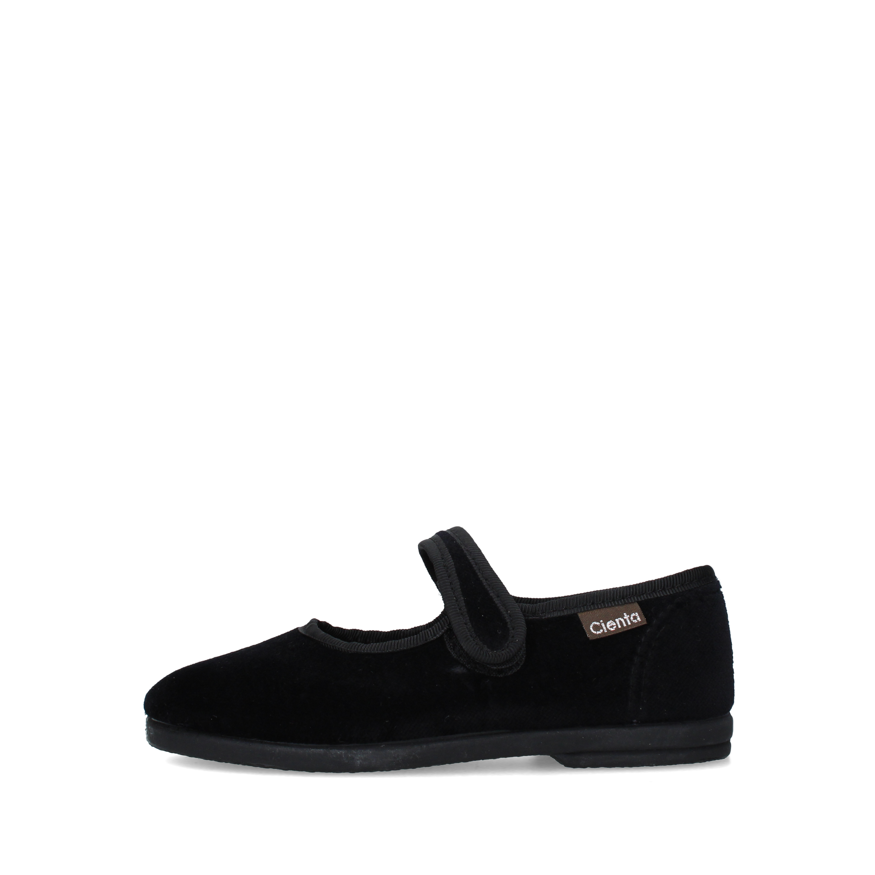 BALLERINE CON CINTURINO SUL COLLO DEL PIEDE BAMBINA NERO