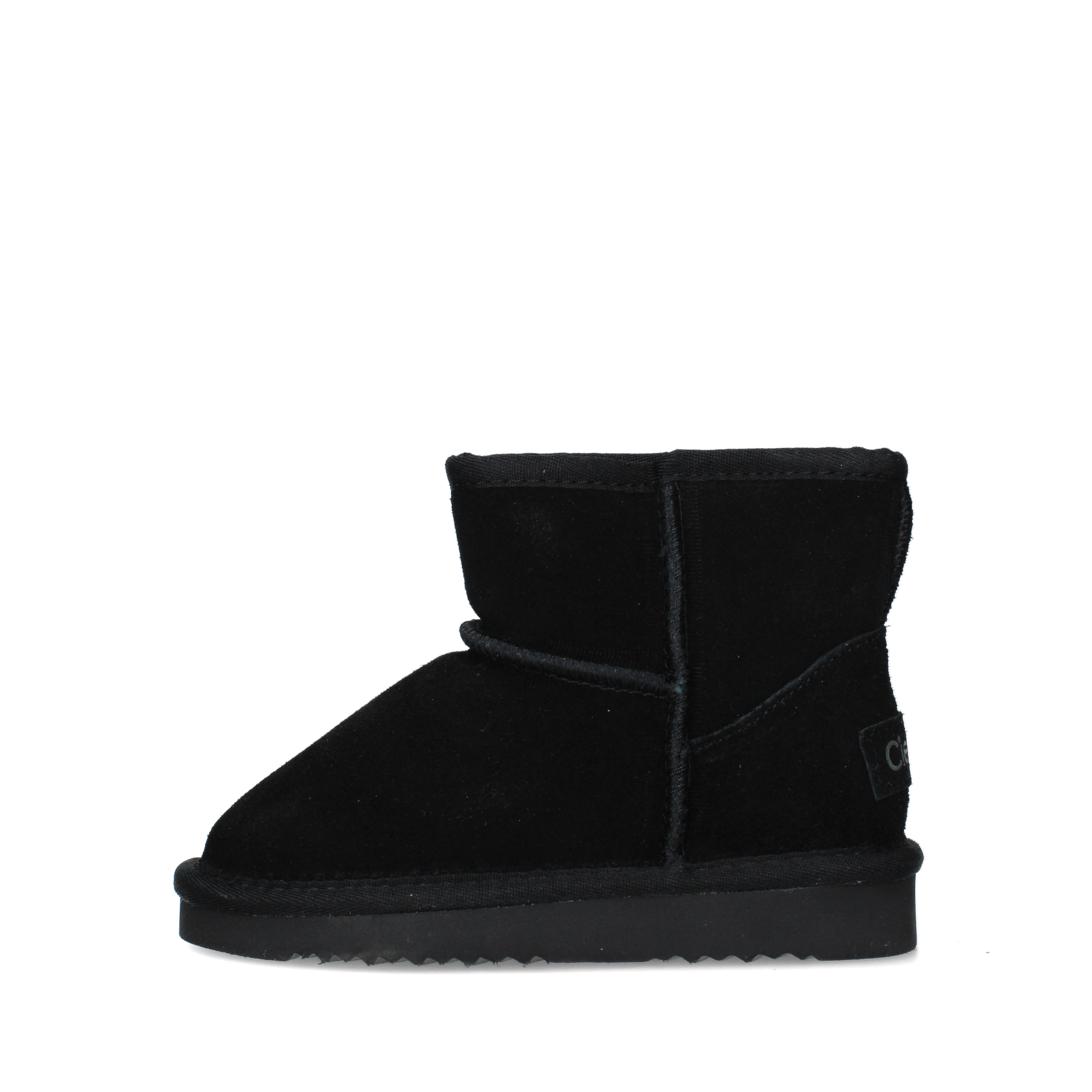 STIVALETTI IN CAMOSCIO BAMBINO NERO
