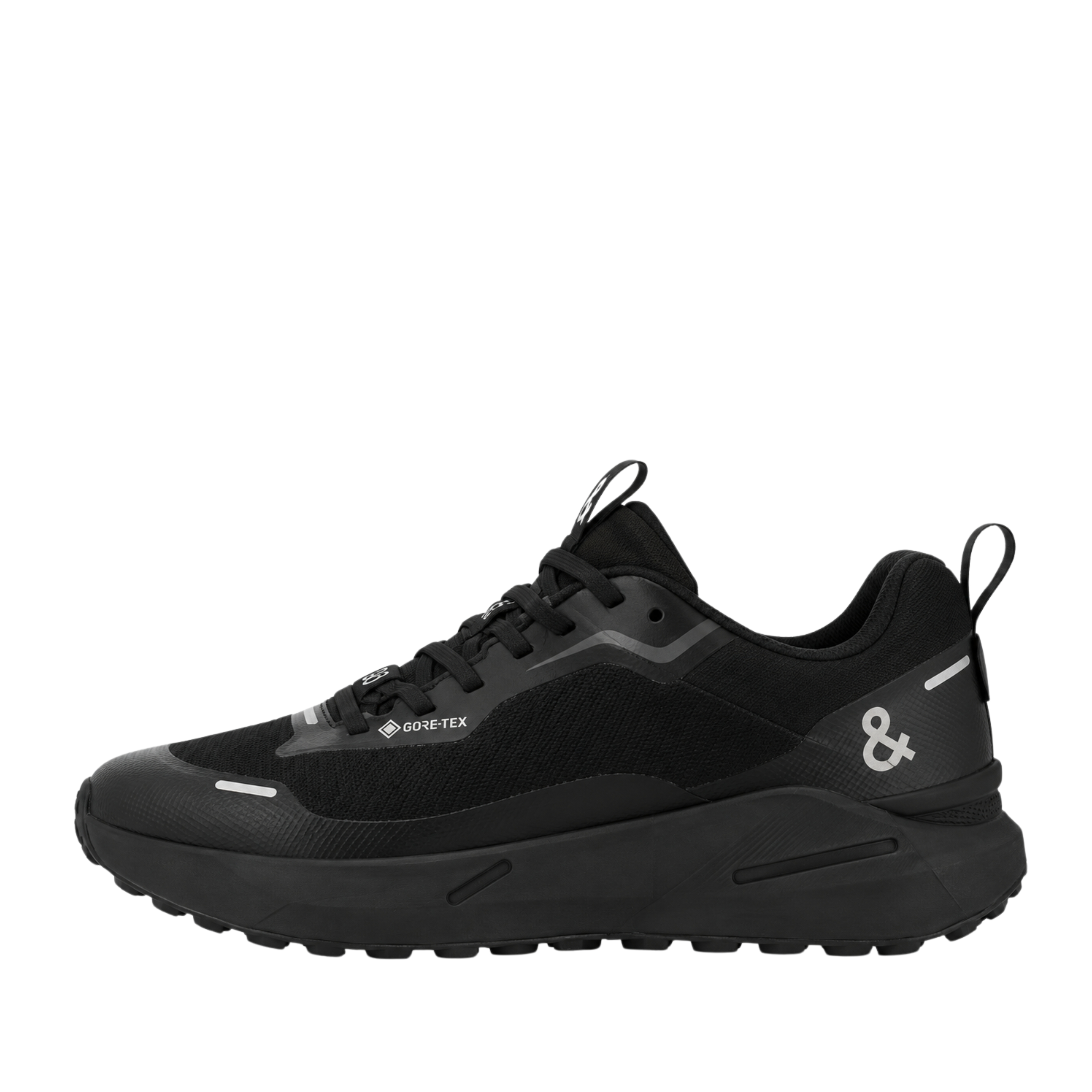 SNEAKERS BASSE IN TESSUTO CON MEMBRANA GORE-TEX E FONDO AMMORTIZZATO DONNA NERO
