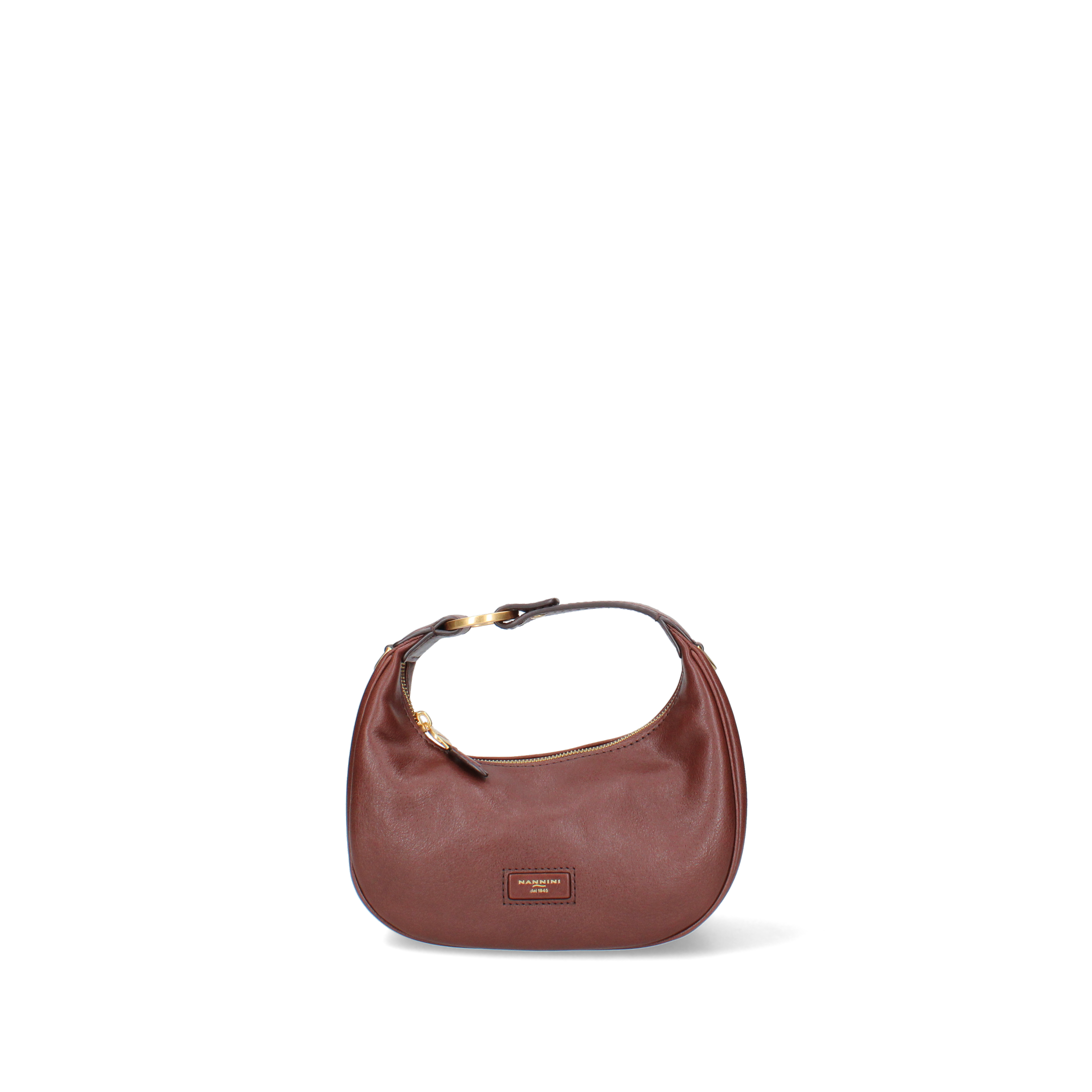 BORSA A MANO MINI HOBO DONNA MARRONE