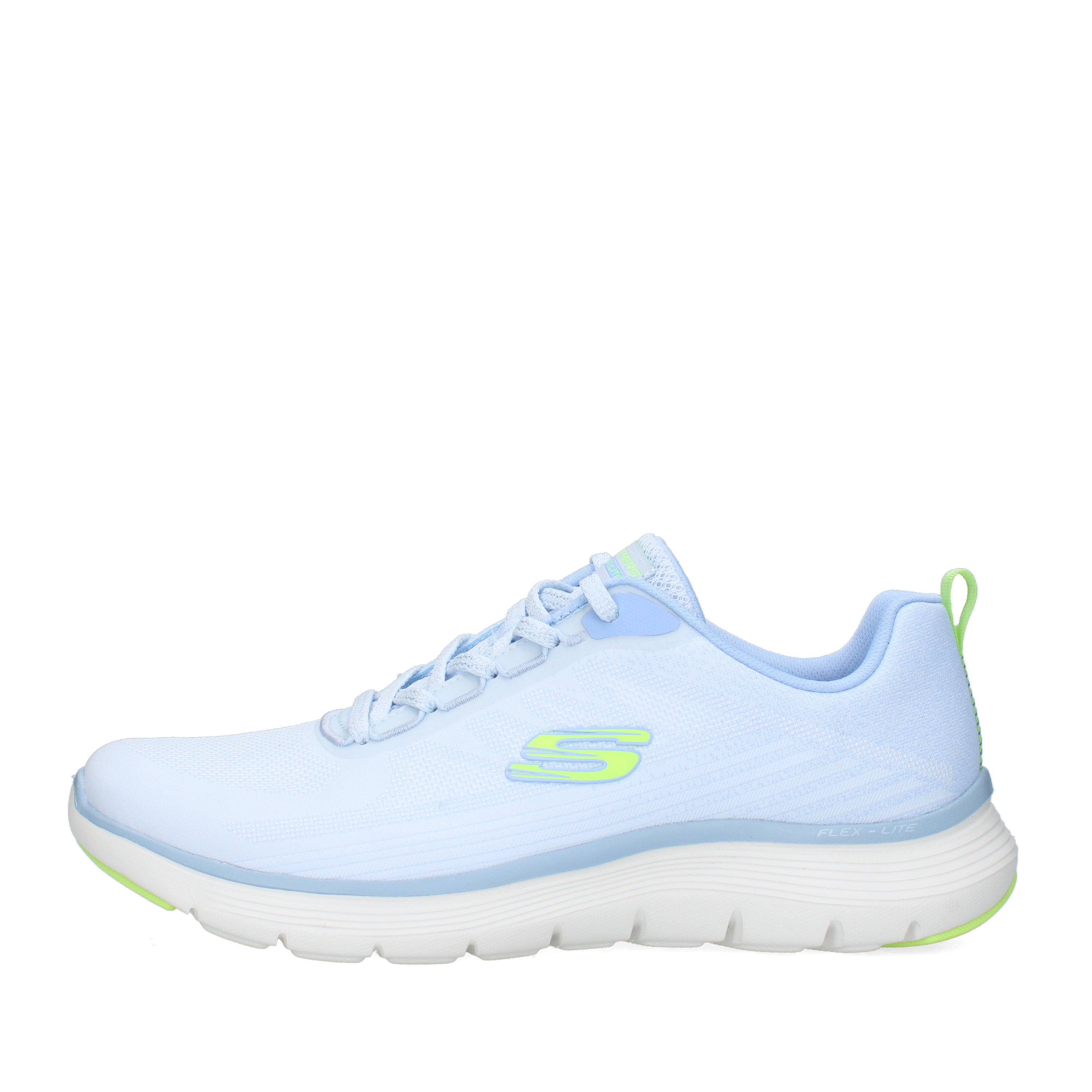 SNEAKERS BASSE CON DETTAGLI FLUO DONNA AZZURRO