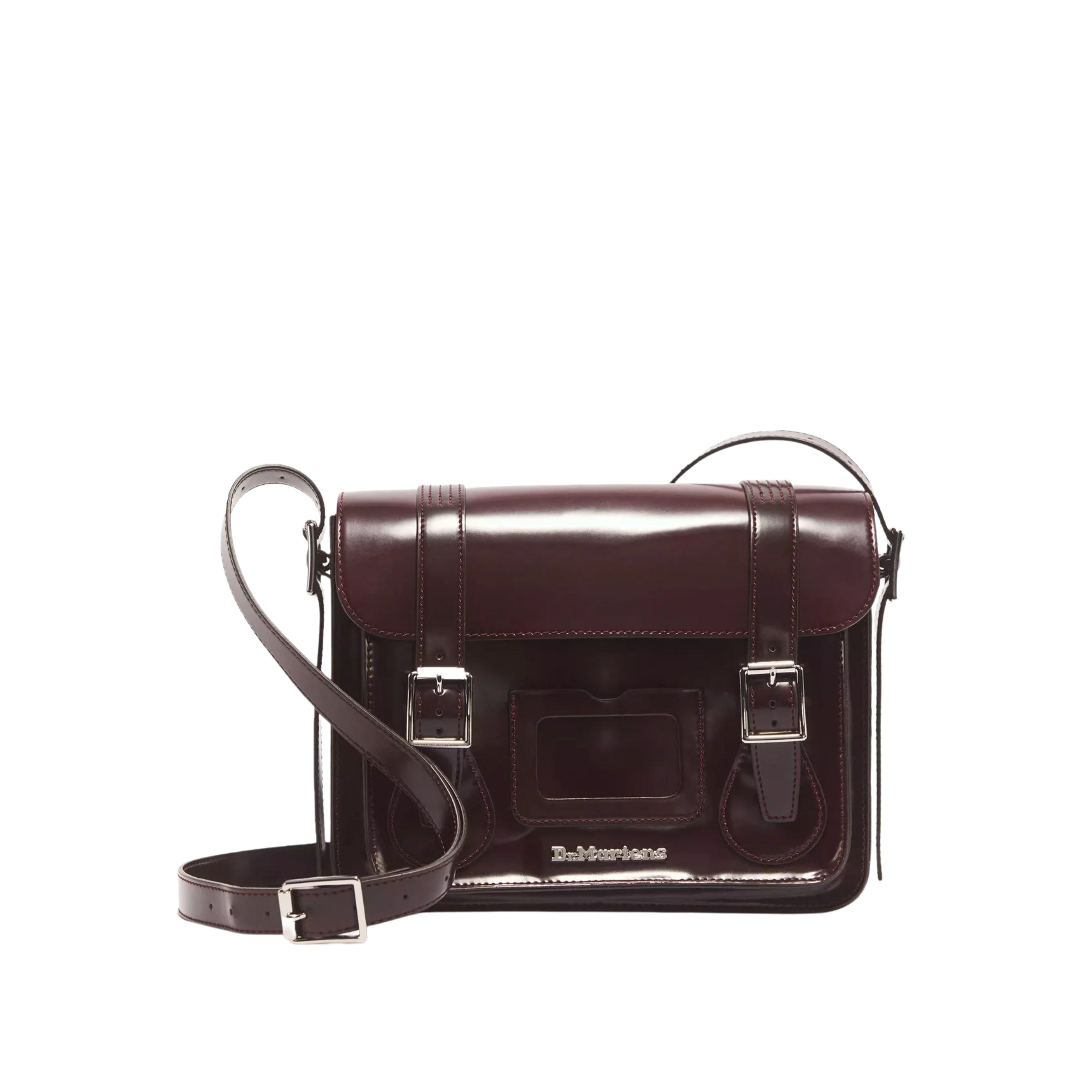 BORSA A TRACOLLA IN ECOPELLE DONNA BORDEAUX