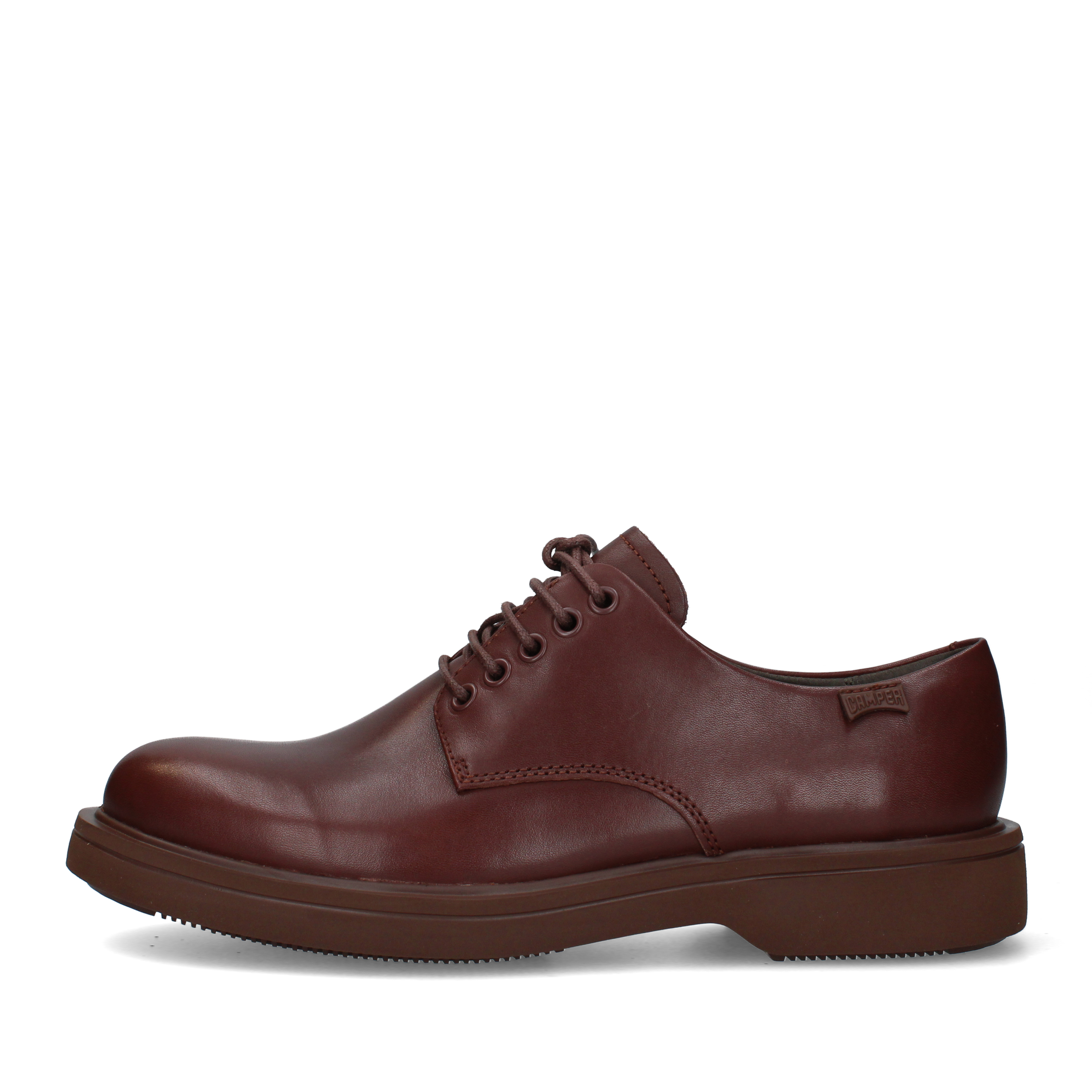 STRINGATE DERBY CON SUOLA AMPIA UOMO MARRONE