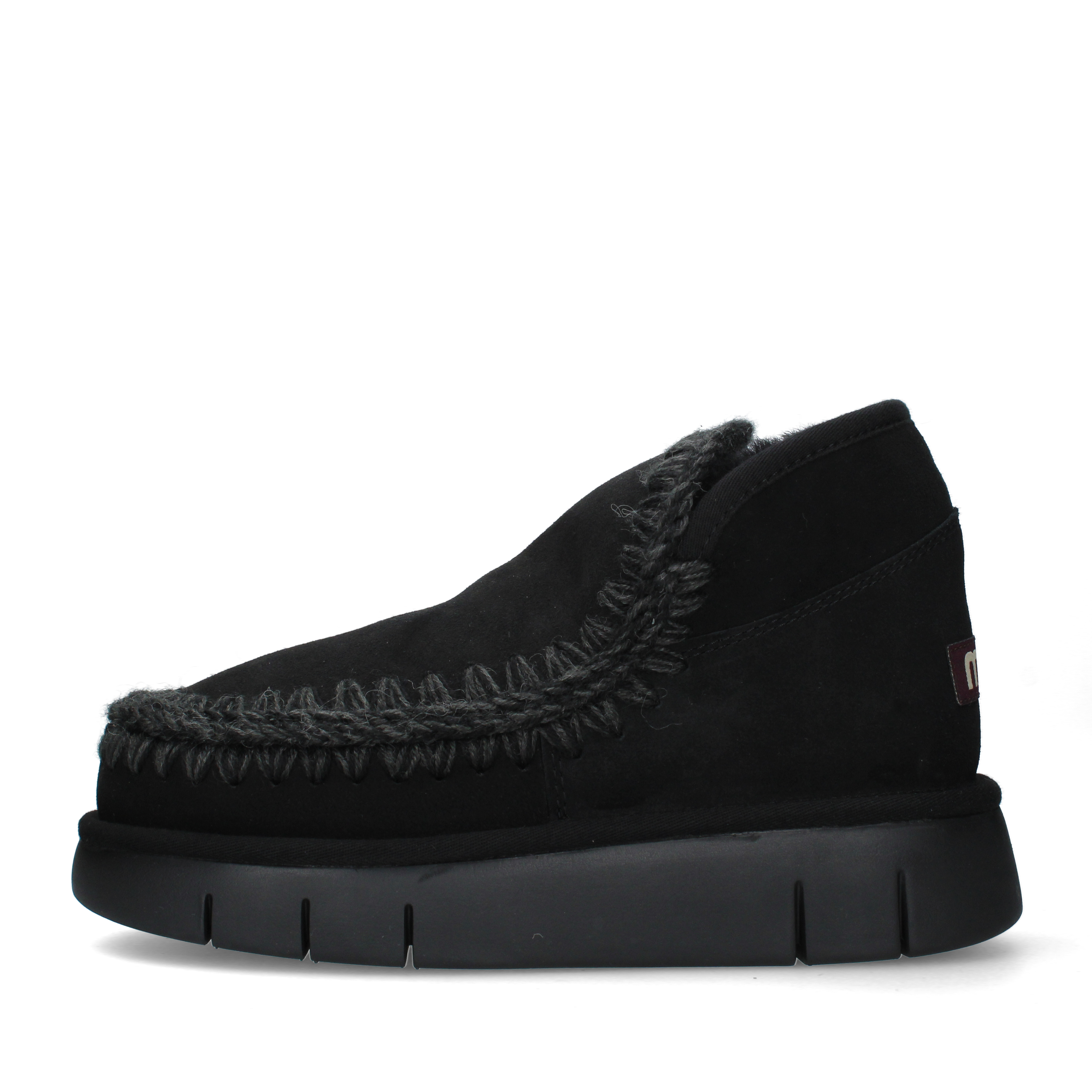 SNEAKERS SLIP-ON CON BORDO INTRECCIATO DONNA NERO