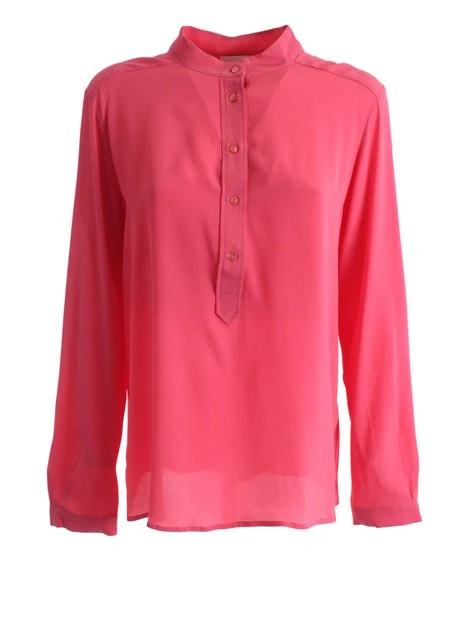 BLUSA CON BOTTONCINI DONNA ROSA