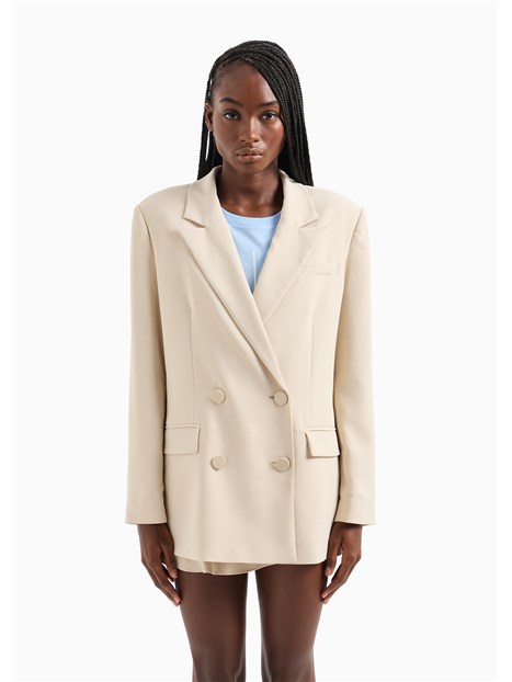 GIACCA BLAZER DOPPIOPETTO AX DONNA BEIGE