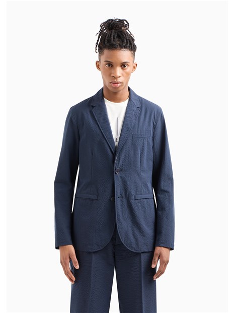 GIACCA BLAZER MONOPETTO UOMO BLU