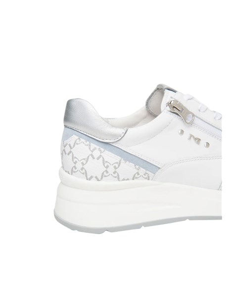 SNEAKERS BASSE E615190D CON LOGO DONNA BIANCO