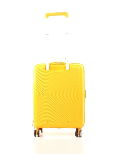 TROLLEY RIGIDO SOUNDBOX EXP 55 CM GOLDEN YELLOW