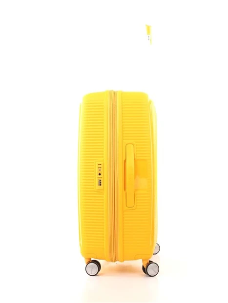 TROLLEY MEDIO RIGIDO SOUNDBOX EXP 67 CM GOLDEN YELLOW