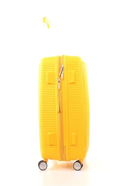 TROLLEY MEDIO RIGIDO SOUNDBOX EXP 67 CM GOLDEN YELLOW