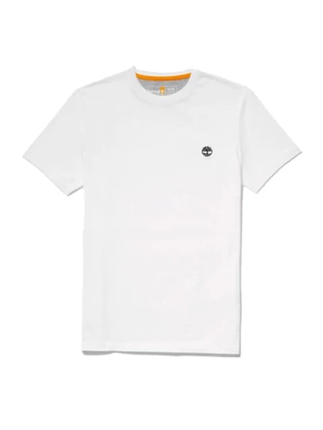 T-shirt con logo bianca