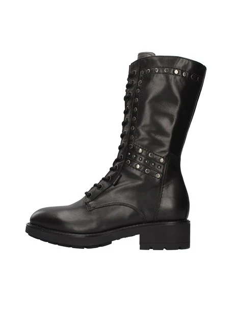 ANFIBI CON BORCHIE DONNA NERO