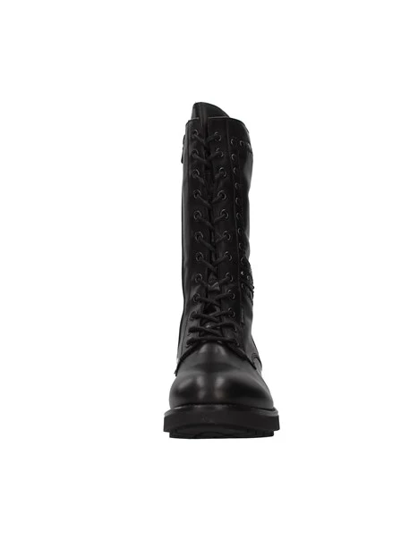 ANFIBI CON BORCHIE DONNA NERO