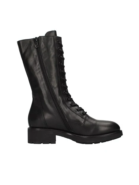 ANFIBI CON BORCHIE DONNA NERO