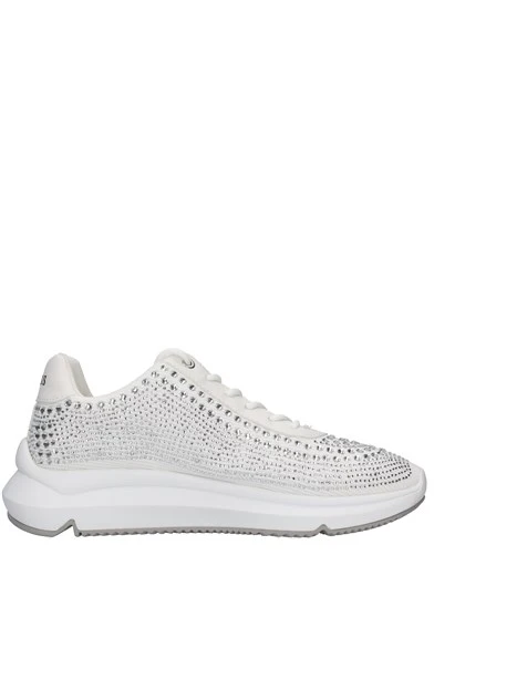 SNEAKERS IN TESSUTO STRASS