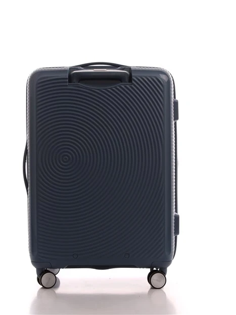 TROLLEY MEDIO RIGIDO SOUNDBOX EXP 67 CM STONE BLUE