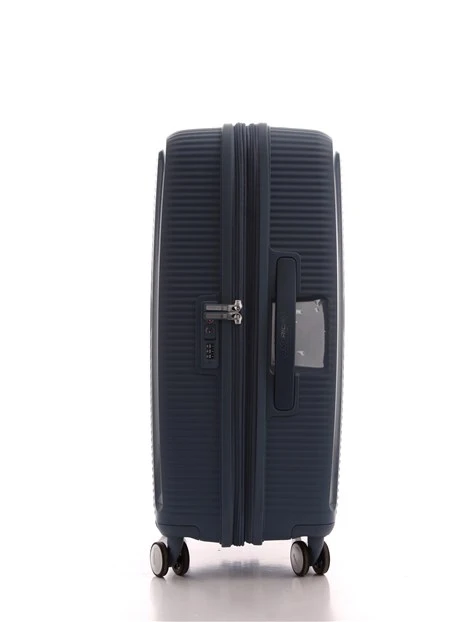 TROLLEY MEDIO RIGIDO SOUNDBOX EXP 67 CM STONE BLUE