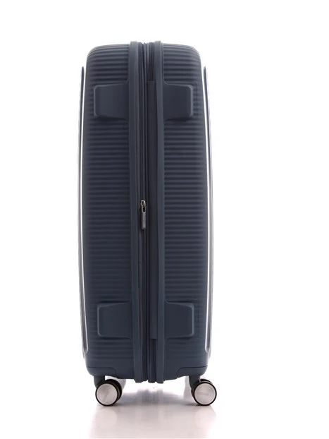 TROLLEY GRANDE RIGIDO SOUNDBOX EXP 77 CM STONE BLUE