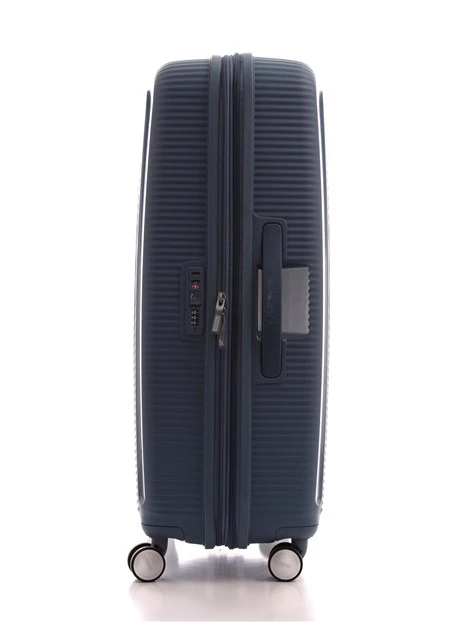 TROLLEY GRANDE RIGIDO SOUNDBOX EXP 77 CM STONE BLUE