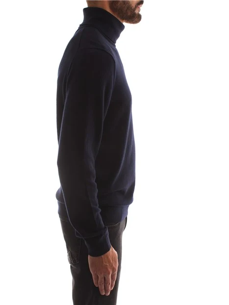 MAGLIA DOLCEVITA PIMA IN COTONE UOMO BLU