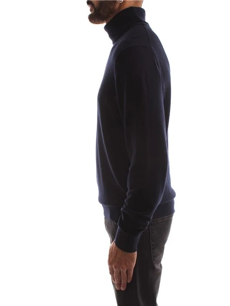 MAGLIA DOLCEVITA PIMA IN COTONE UOMO BLU