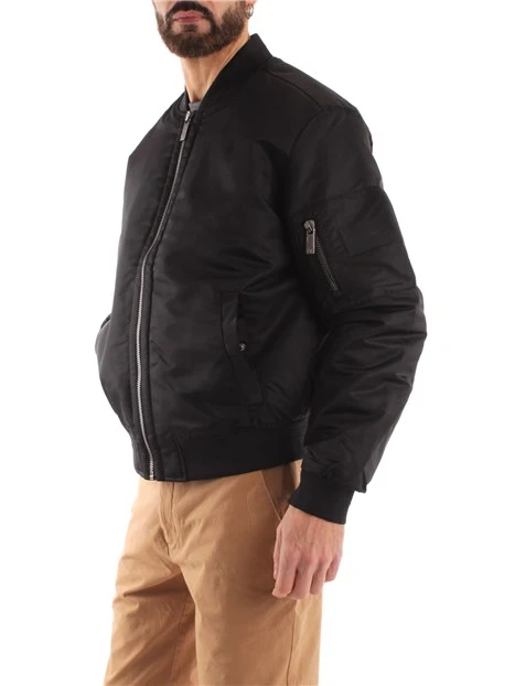 BOMBER CON TASCHE UOMO NERO