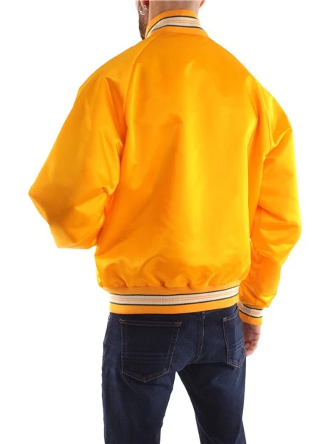 GIACCA VARSITY CON MONOGRAMMA UOMO GIALLO