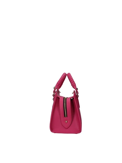 BORSA A MANO CON MANICO A SPIRALE DONNA FUCSIA