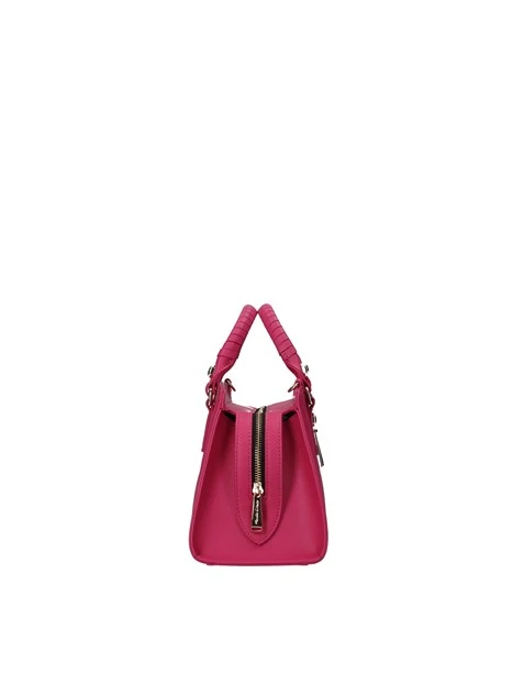 BORSA A MANO CON MANICO A SPIRALE DONNA FUCSIA