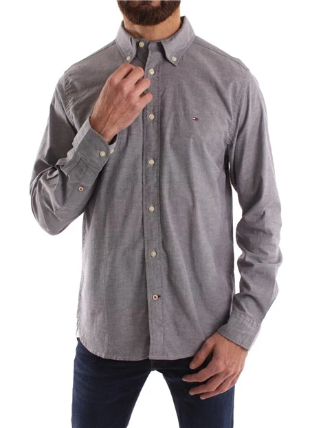 CAMICIA CON BANDIERINA 1985 UOMO GRIGIO