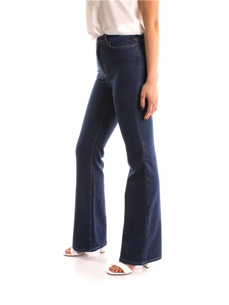 JEANS A ZAMPA ANNI 70 DONNA BLU